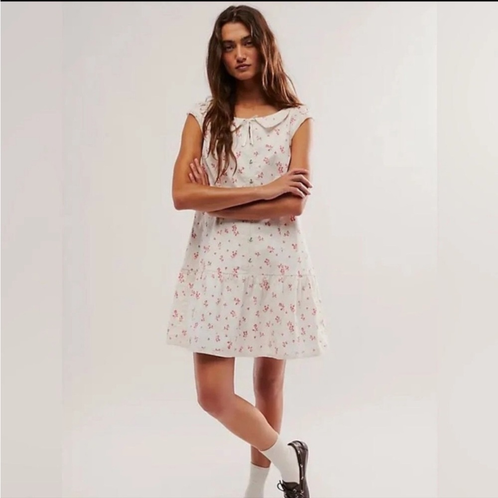 NWT FREE PEOPLE Beasley Mini Dress Sz M